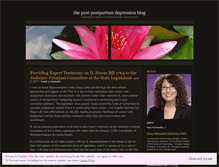 Tablet Screenshot of post-postpartumdepressionblog.com